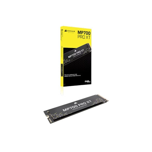 Corsair MP700 PRO XT 4TB PCIe Gen5 NVMe M.2 SSD with Heatsink - 1