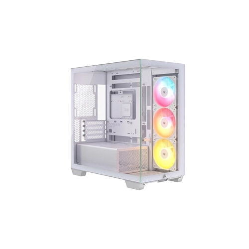 Corsair 2800X RS-R ARGB Micro-ATX PC Case (White)