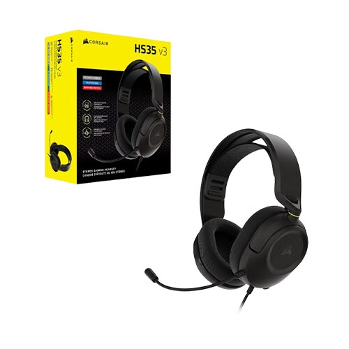 Corsair HS35 v3 Gaming Headset (Carbon) - 3