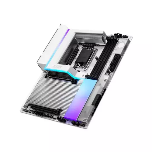 NZXT N9 Z890 Intel LGA1851 Wi-Fi 7 ATX Gaming Motherboard (White)-gallery-1