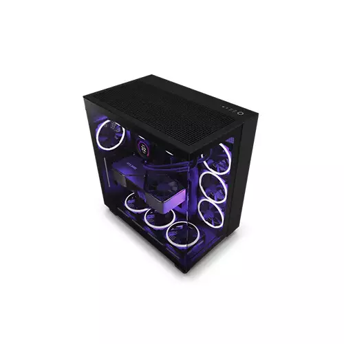 NZXT H9 Flow Dual-Chamber ATX Mid-Tower PC Gaming Case