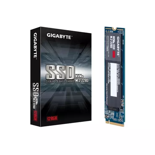 GIGABYTE 128GB M.2 PCIe SSD (GP-GSM2NE3128GNTD)