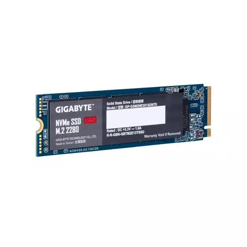GIGABYTE 512GB M.2 PCIe SSD (GP-GSM2NE3512GNTD) - 0