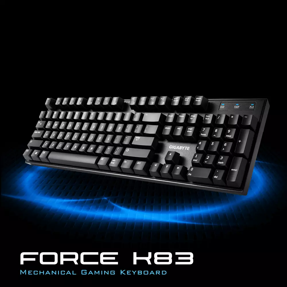 GIGABYTE Force K83 CHERRY MX Mechanical Key-Switch Gaming Keyboard-gallery-2