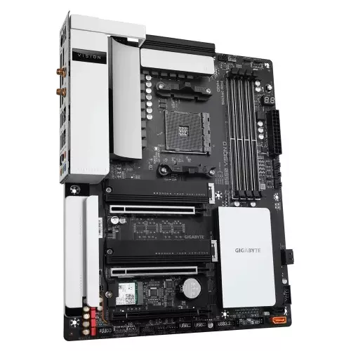Gigabyte B550 Vision D AMD 3rd Gen Wi-Fi Motherboard - 0