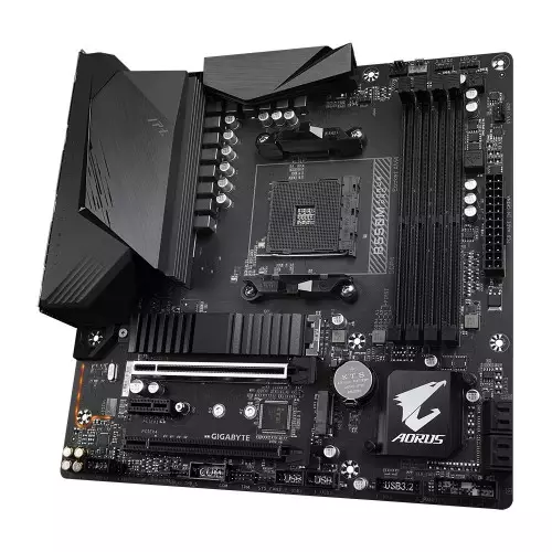 Gigabyte B550M Aorus  Pro AMD 3rd Gen Micro ATX Motherboard - 0