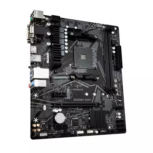 Gigabyte B550M S2H AM4 AMD Micro ATX Motherboard - 0