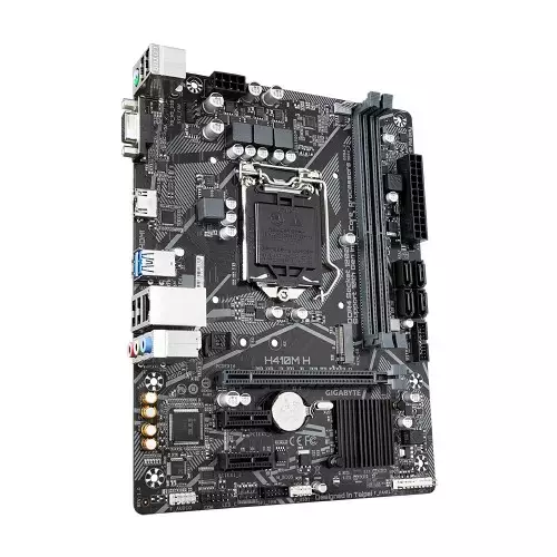 Gigabyte H410M H 10th Gen Micro ATX Motherboard-gallery-1
