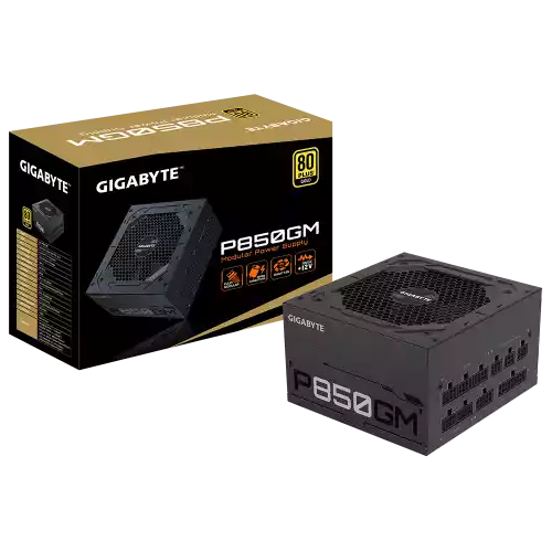 Gigabyte P850GM 850 Watt 80+ Gold Certified Power Supply