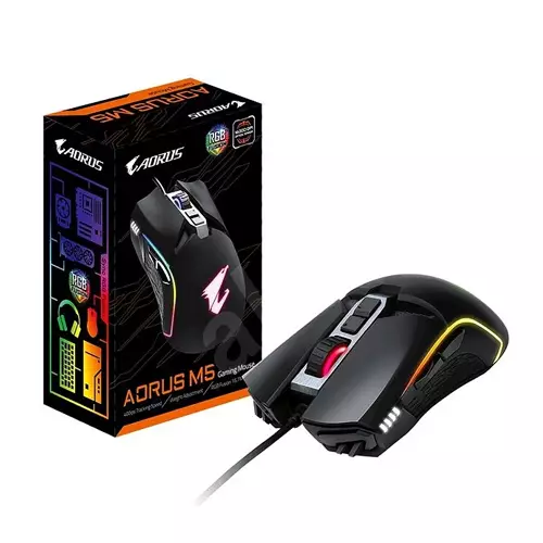 Gigabyte AORUS M5 RGB Gaming Mouse - 3