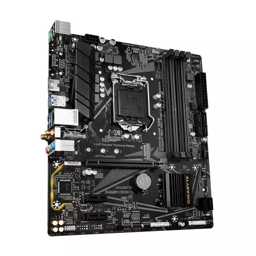 Gigabyte B460M DS3H AC 10th Gen WiFi Micro ATX Motherboard - 1