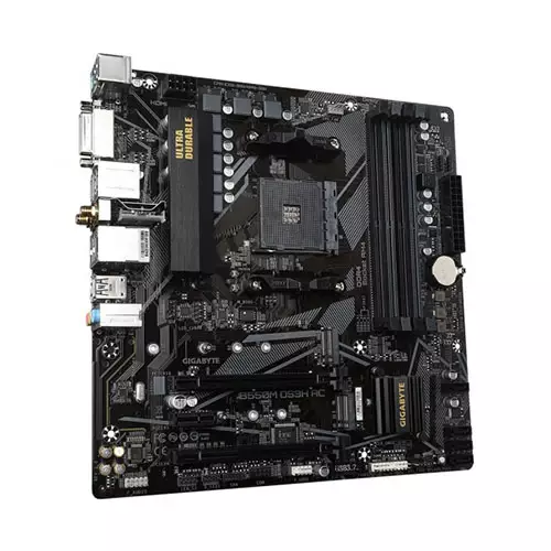 Gigabyte B550M DS3H AC Ultra Durable MATX AMD Motherboard-gallery-1