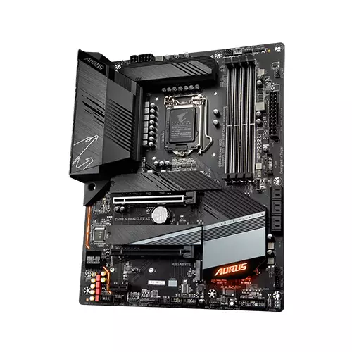 Gigabyte Z590 AORUS ELITE AX 11th Gen Wi-Fi ATX Motherboard-gallery-1