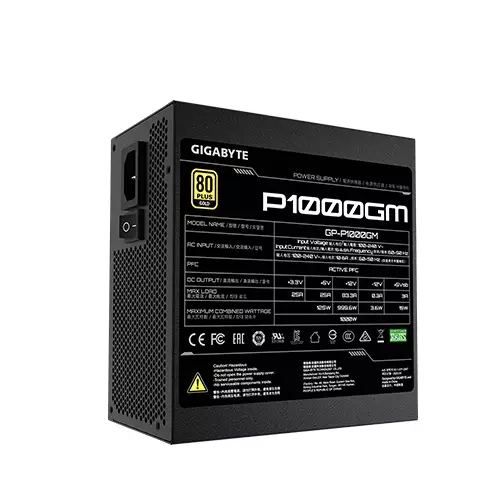 Gigabyte P1000GM 1000W 80 PLUS Gold Certified Full Modular Power Supply-gallery-3