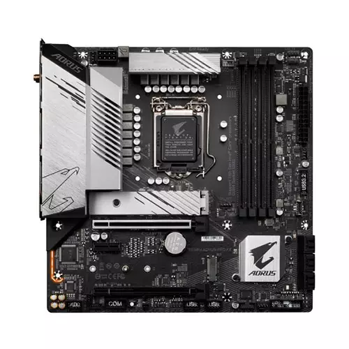 GIGABYTE B560M AORUS PRO AX Wi-Fi Intel 10th and 11th Gen ATX Motherboard - 1