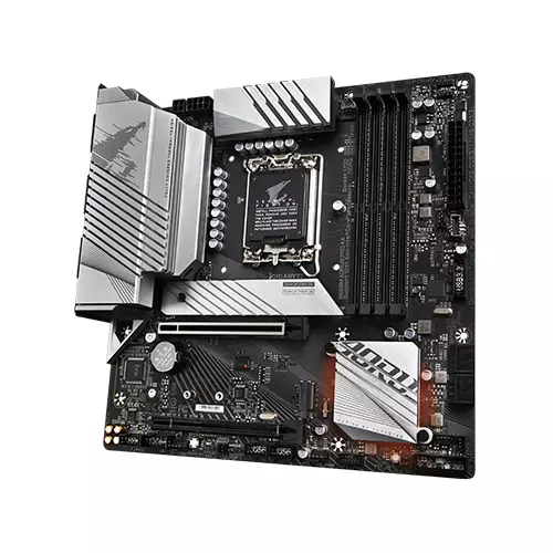 GIGABYTE B660M AORUS PRO AX DDR5 MICRO ATX 12TH GEN INTEL MOTHERBOARD-gallery-1