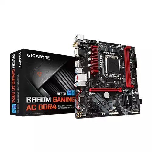 Gigabyte B660M GAMING AC DDR4 LGA 1700 Micro-ATX Motherboard