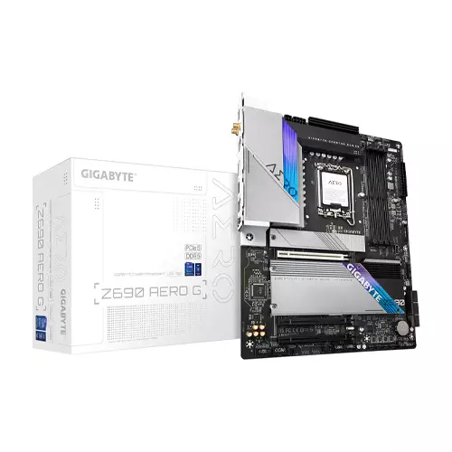 GIGABYTE Z690 AERO G DDR5 12TH GEN ATX INTEL MOTHERBOARD