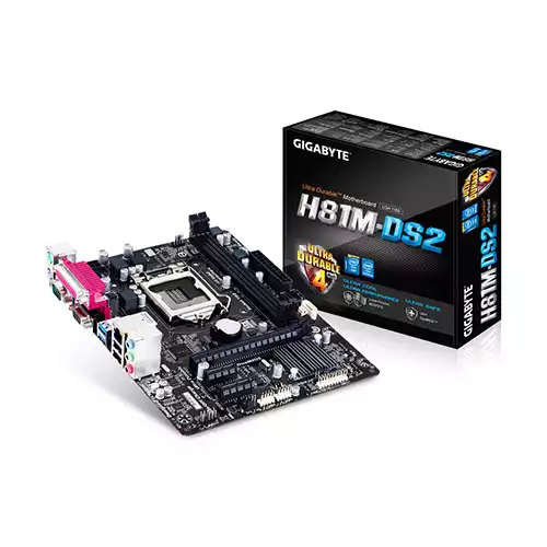 Gigabyte GA-H81M-DS2 4th Gen Micro ATX Motherboard