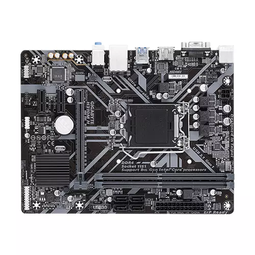 Gigabyte H310M H 8th Gen Micro ATX Motherboard - 1