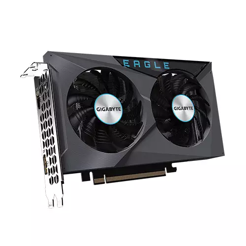 GIGABYTE RADEON RX 6400 EAGLE 4G GDDR6 GAMING GRAPHICS CARD - 2