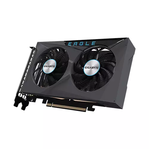 GIGABYTE RADEON RX 6400 EAGLE 4G GDDR6 GAMING GRAPHICS CARD - 3