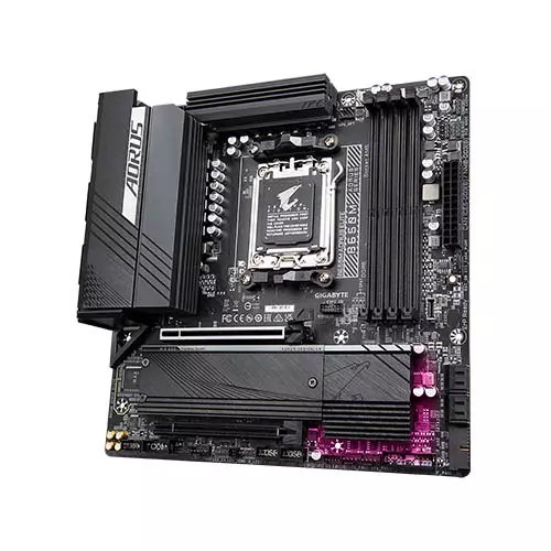 GIGABYTE B650M AORUS ELITE AM5 AMD DDR5 MOTHERBOARD - 2