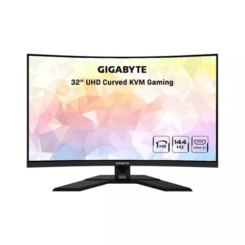 GIGABYTE M32UC 31.5 INCH 4K HDR 144 HZ CURVED GAMING MONITOR