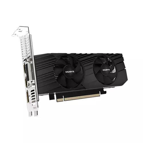 GIGABYTE GEFORCE GTX 1650 D6 OC LOW PROFILE 4G GRAPHICS CARD - 2