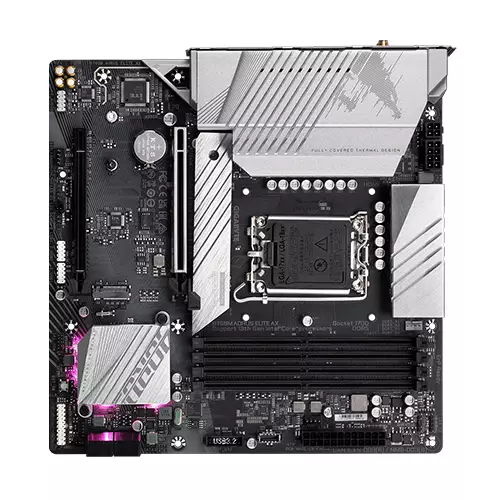 GIGABYTE B760M AORUS ELITE AX 13TH GEN Micro ATX MOTHERBOARD - 1