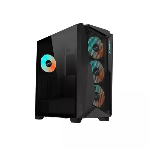 GIGABYTE C301 GLASS E-ATX GAMING CASE (BLACK)