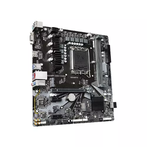 GIGABYTE B660M D2H DDR4 B660 LGA 1700 INTEL 12TH MATX MOTHERBOARD - 1