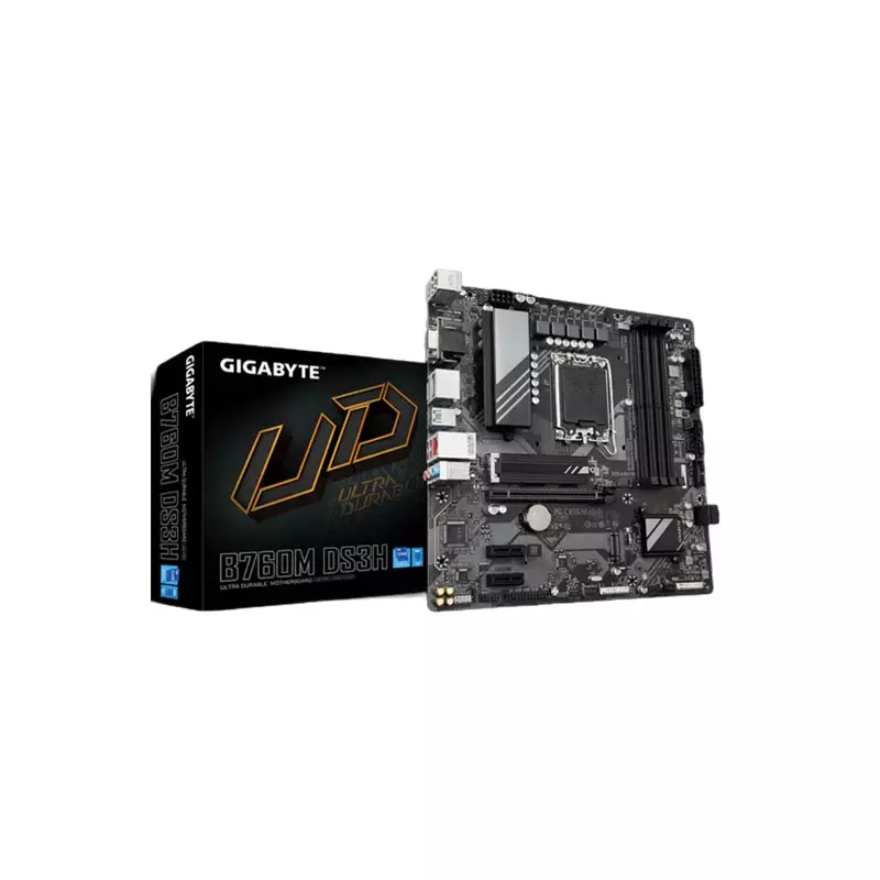 GIGABYTE B760M DS3H DDR4 13/12TH GEN INTEL ATX MOTHERBOARD