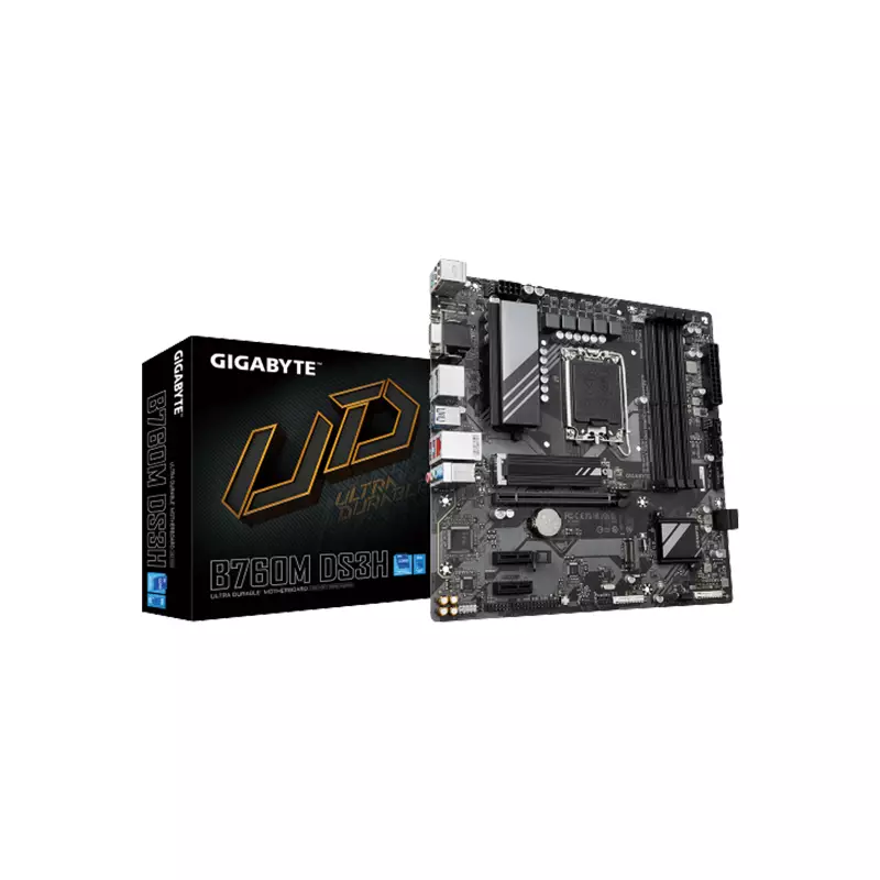 GIGABYTE B760M DS3H DDR5 13TH AND 12TH GEN INTEL MOTHERBOARD