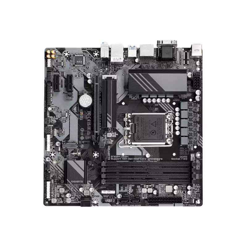 GIGABYTE B760M DS3H DDR5 13TH AND 12TH GEN INTEL MOTHERBOARD-gallery-4