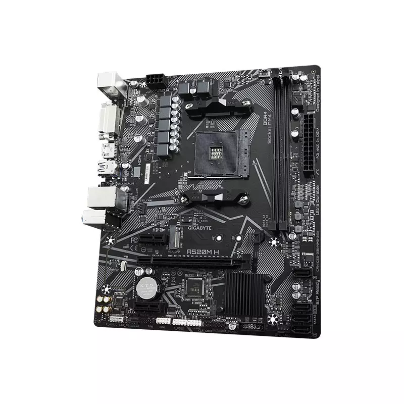 GIGABYTE A520M H AMD AM4 DDR4 MICRO ATX MOTHERBOARD-gallery-2