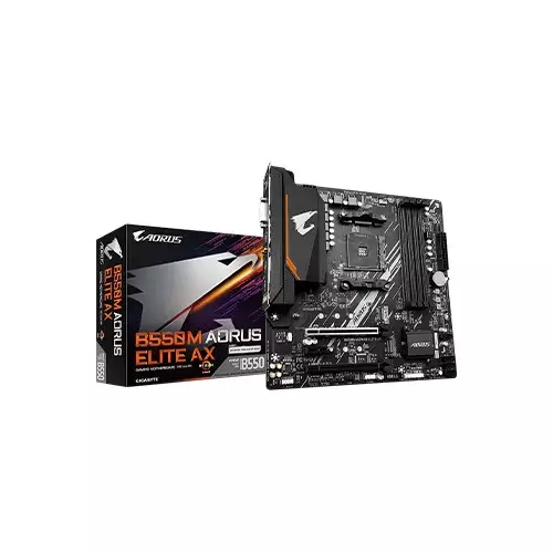 GIGABYTE B550M AORUS ELITE AX AM4 DDR4 AMD mATX Motherboard