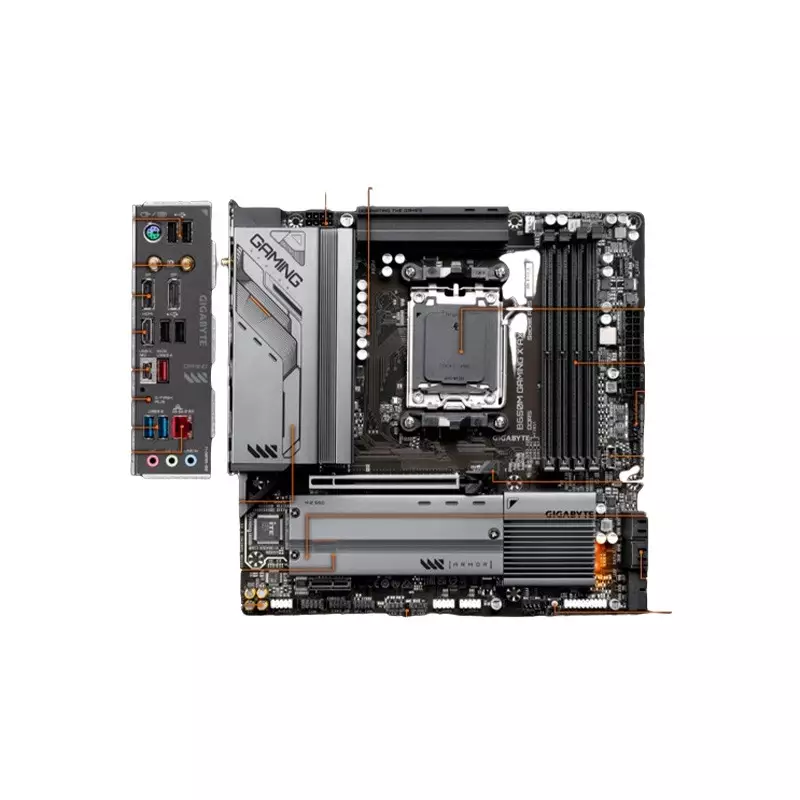 Gigabyte B650M Gaming X AX DDR5 M-ATX AMD Motherboard-gallery-1