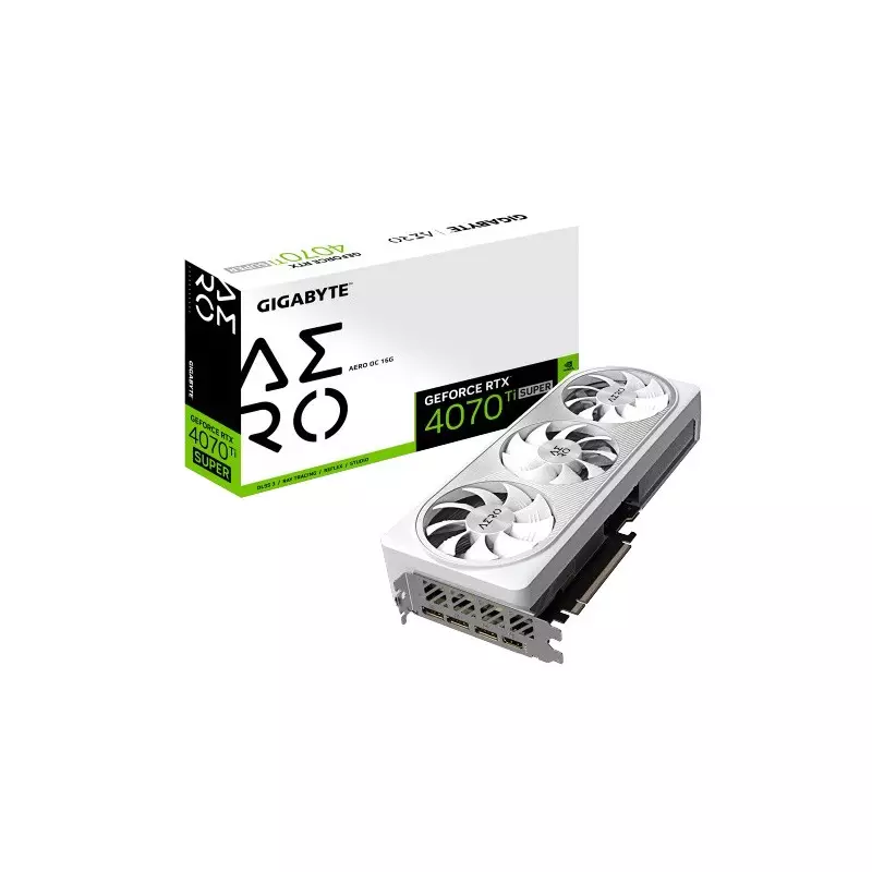 Gigabyte GeForce RTX 4070 Ti SUPER AERO OC 16GB Graphics card - 1