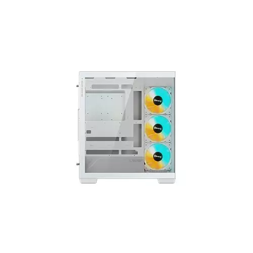 Gigabyte C500 Panoramic Stealth Ice Mid Tower ATX Desktop Case (White)-3