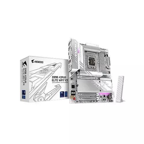 Gigabyte Z890 AORUS ELITE ICE WIFI7 DDR5 ATX Motherboard