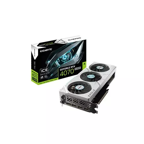 Gigabyte GeForce RTX 4070 SUPER EAGLE OC ICE 12G Graphics Card
