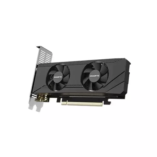 GIGABYTE GeForce RTX 3050 OC Low Profile 6G GDDR6 Graphics Card - 2