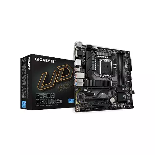 GIGABYTE B760M D3HP DDR4 14th Gen Micro ATX Motherboard