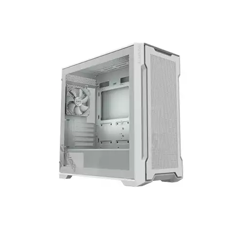 GIGABYTE C102 GLASS ICE Mid-Tower ATX Desktop Case (White)