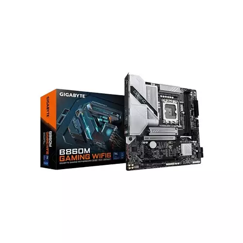 GIGABYTE B860M GAMING WIFI6 Intel B860 DDR5 Micro ATX Motherboard