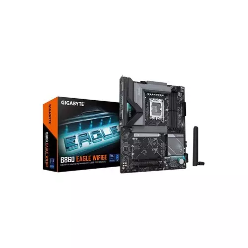 GIGABYTE B860 EAGLE WIFI6E DDR5 INTEL GAMING MOTHERBOARD