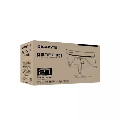 Gigabyte G27FC A 27-inch VA FHD 165Hz Curved Gaming Monitor - 8