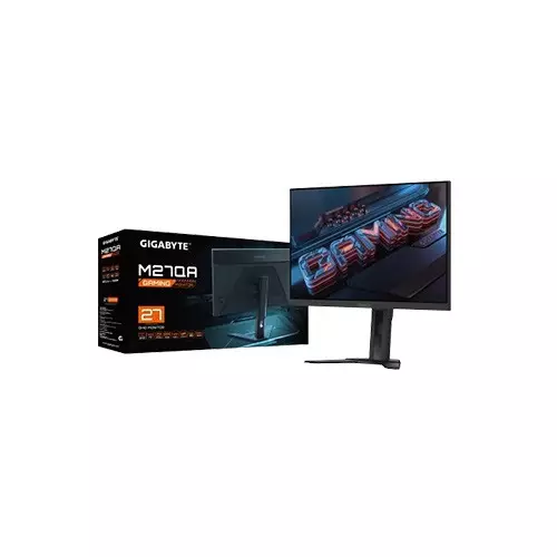 Gigabyte M27QA 27 Inch 2K QHD Display Dual HDMI USB-C Gaming Monitor