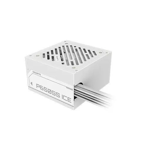 Gigabyte P650SS ICE 650W Non-Modular 80 Plus Silver  Power Supply (White)-gallery-3